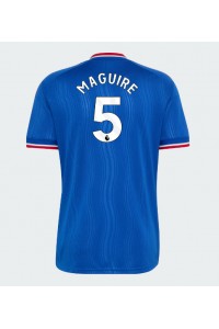 Manchester United Harry Maguire #5 Jalkapallovaatteet Vieraspaita 2026-27 Lyhythihainen